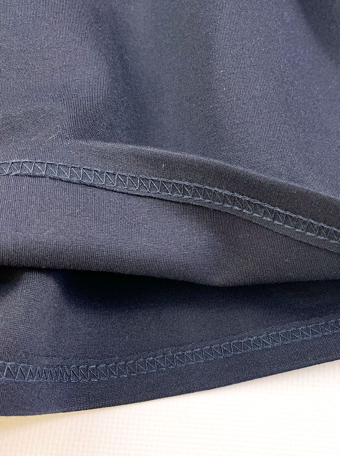 Трикотажная школьная юбка для девочки Mevis синяя 3776-01 - Киев