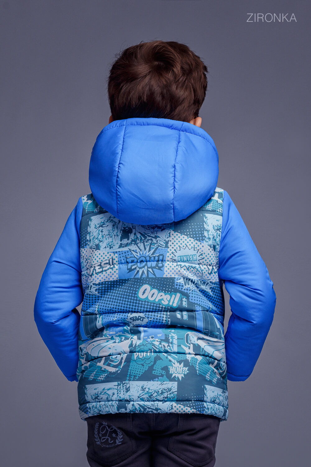 Куртка для мальчика Zironka синяя 2103-3 - фотография