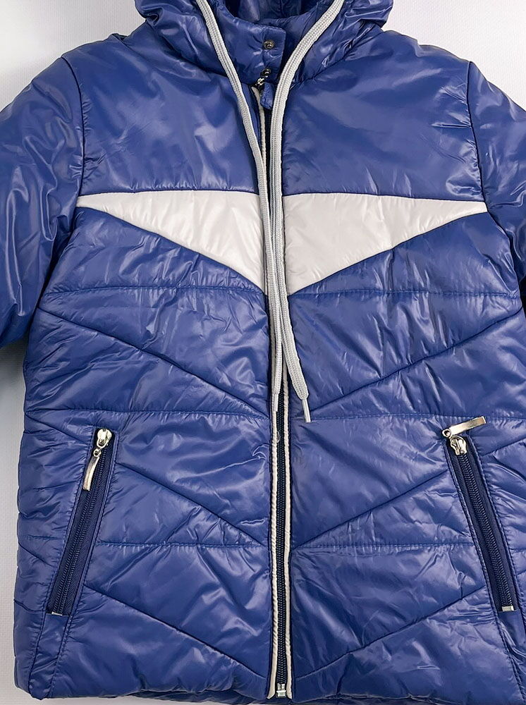 Куртка зимняя для мальчика Одягайко синяя 2525 - Киев