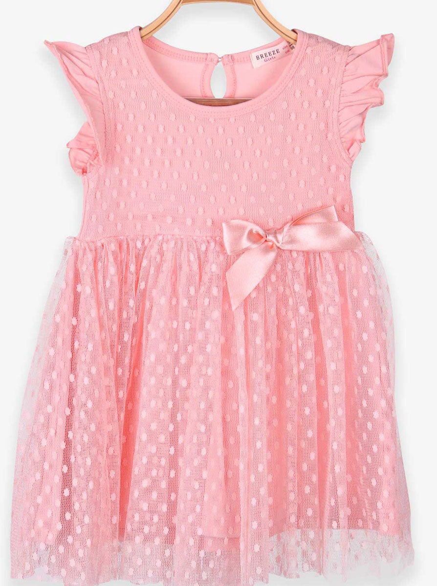 Нарядное платье для девочки Breeze розовое 15877 - цена