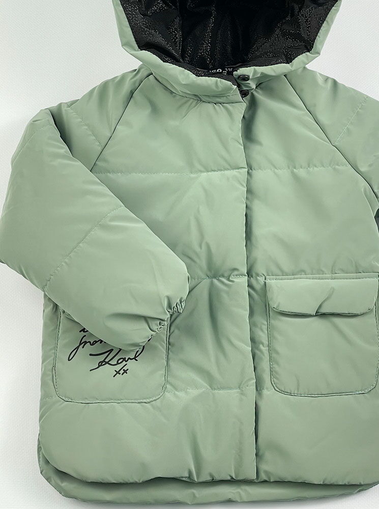Демисезонная куртка для девочки Kidzo мятная 2212 - Киев