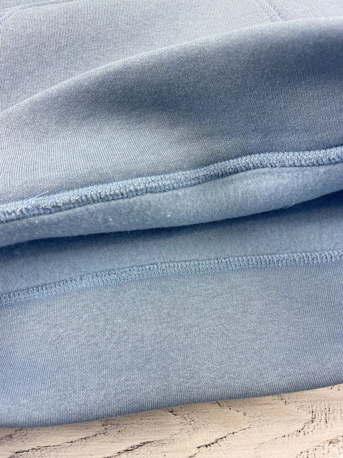 Костюм утепленный для девочки джинс голубой 0809 - фотография