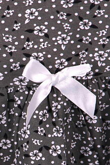 Летний сарафан для девочки Breeze Цветы оливковый 12934 - картинка