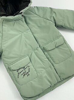Демисезонная куртка для девочки Kidzo мятная 2212 - купить