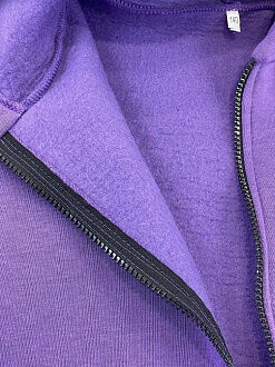 Утепленный спортивный костюм для девочки фиолетовый лаванда 2211 - размеры