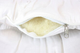 Одеяло шерстяное евро LightHouse Original Wool сатин 195*215 - Украина