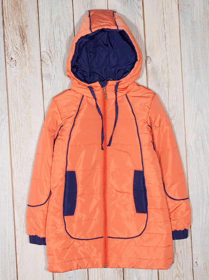 Куртка для дівчинки Одягайко коралова 2628 - ціна
