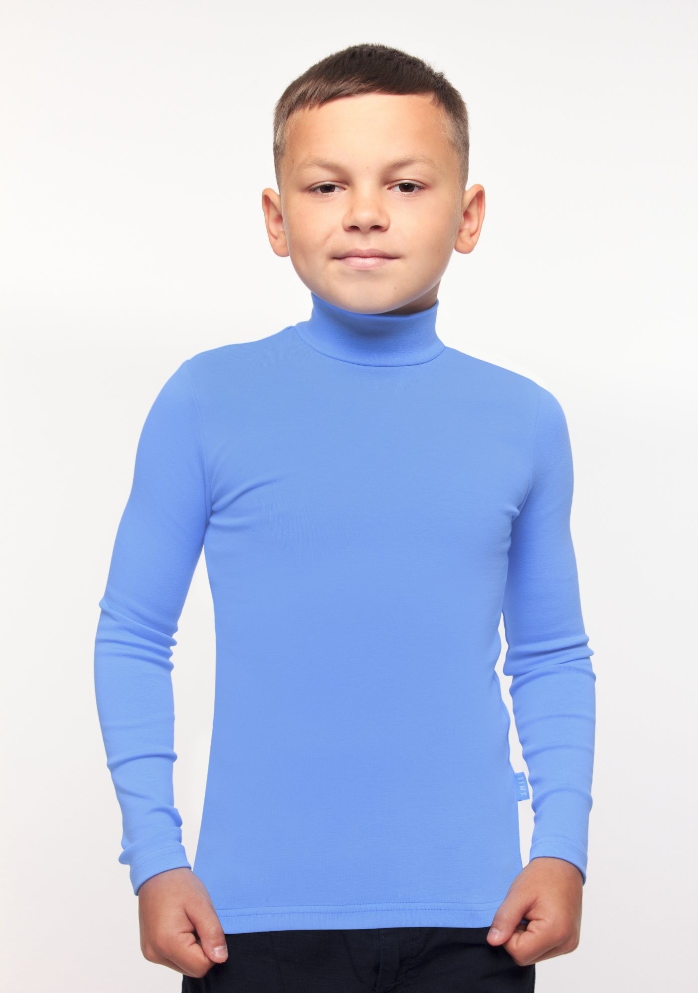Гольф зі стійкою для хлопчика SMIL синій 114545 - ціна