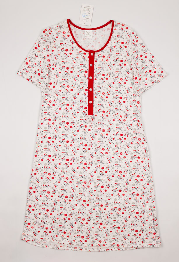 Рубашка для годування SABINA червоний Т5006 - ціна