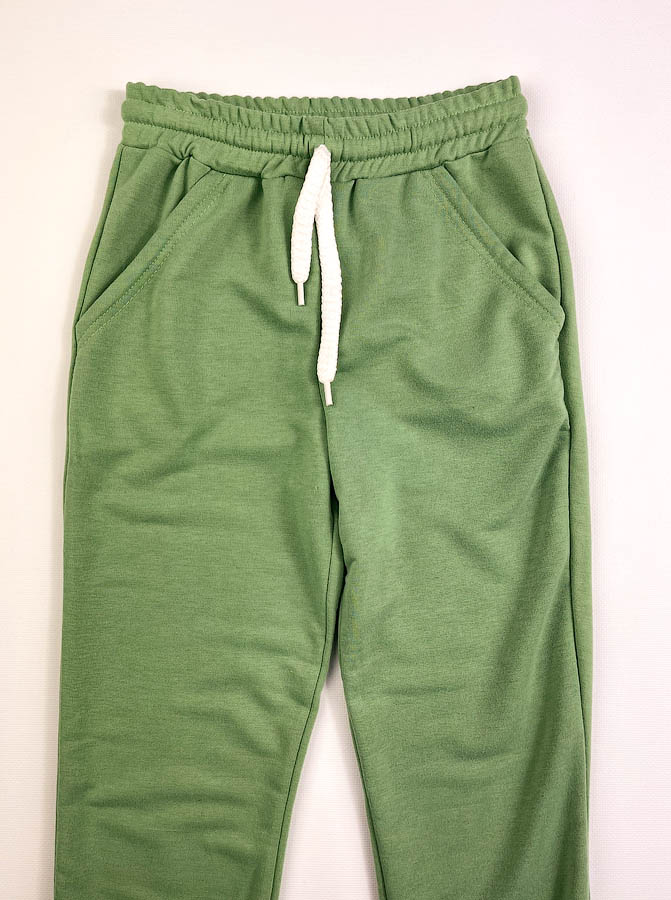 Спортивні штани для дівчинки Kidzo зелені 1608 - ціна