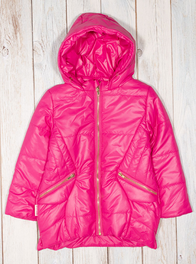 Куртка для дівчинки ОДЯГАЙКО малинова 22123 - ціна