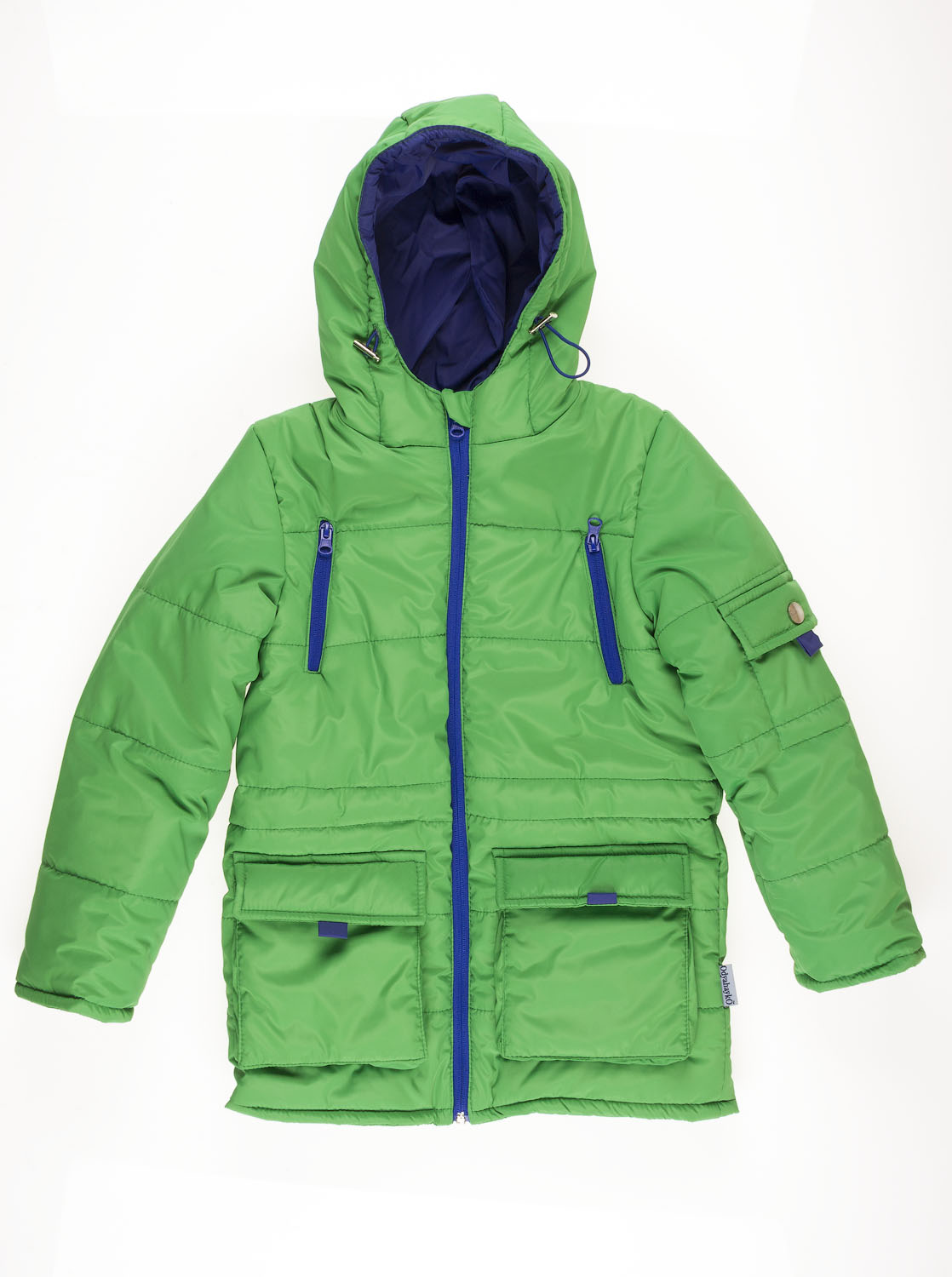 Куртка для хлопчика ОДЯГАЙКО зелена 22114 - ціна