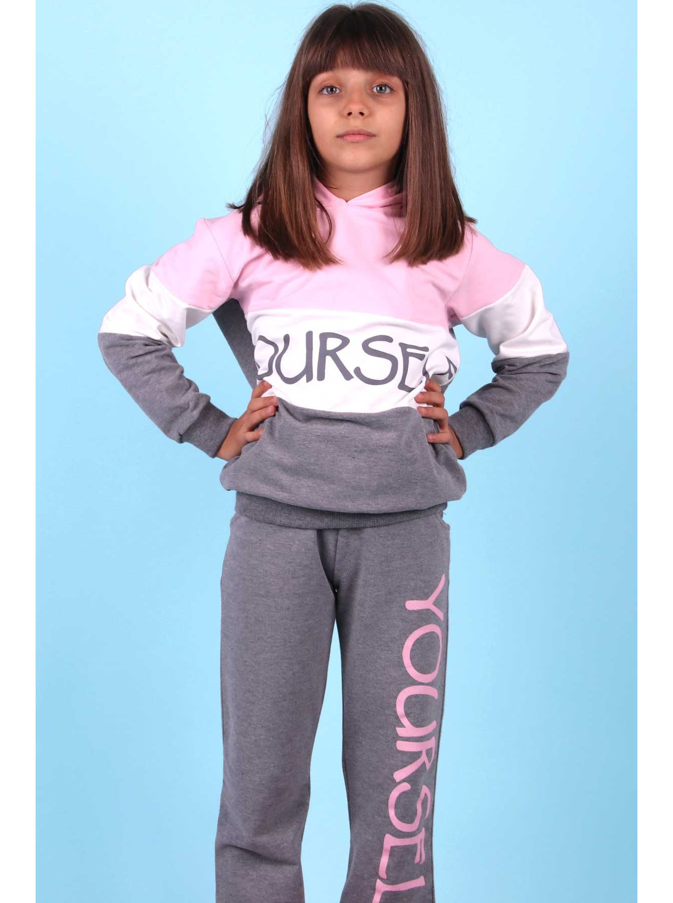 Спортивний костюм для дівчинки Breeze Yourself рожевий 14907 - ціна