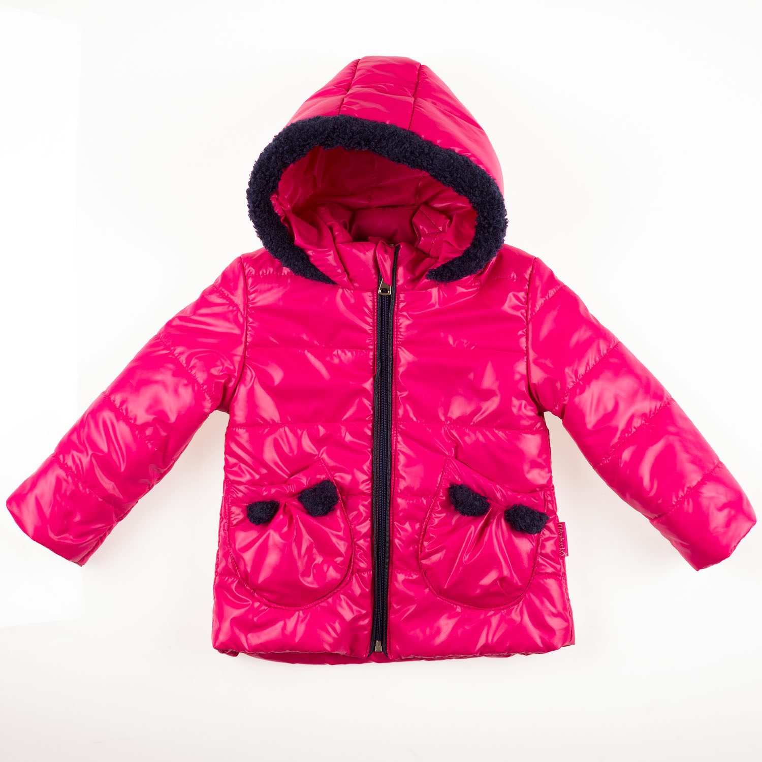 Куртка для дівчинки ОДЯГАЙКО малинова 22102 - ціна