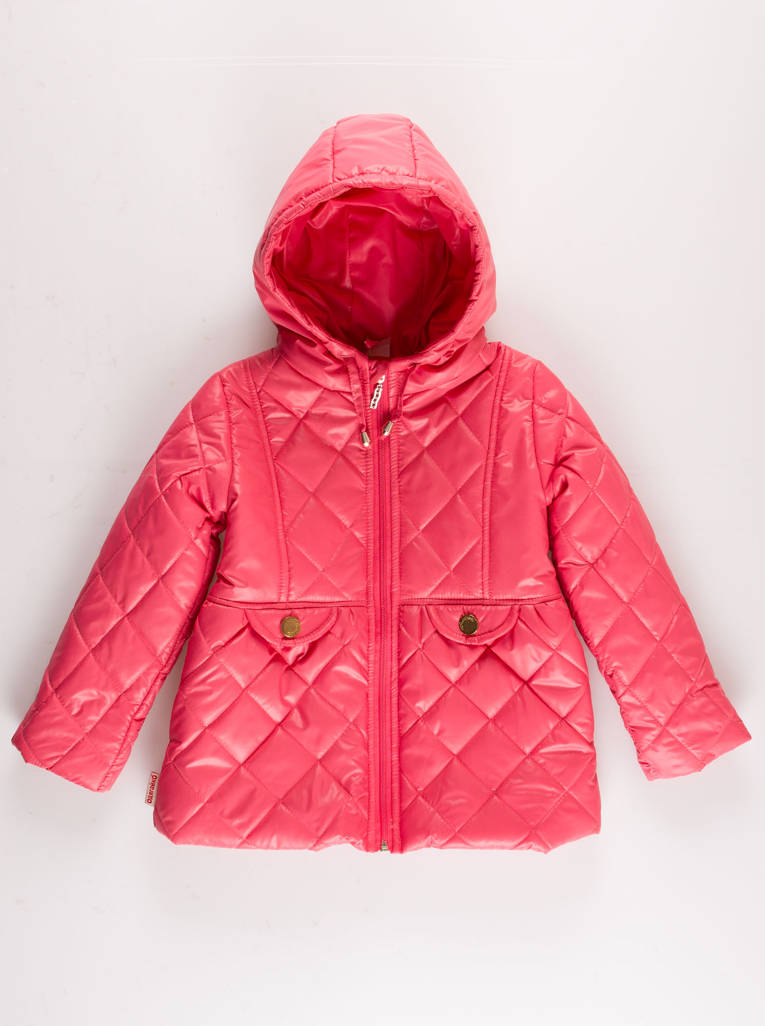 Куртка для девочки Одягайко коралловая 22026О - ціна