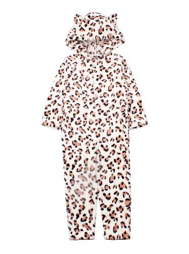 Піжама-кігурумі для дівчинки Фламінго Леопард молочний 901-910 - ціна