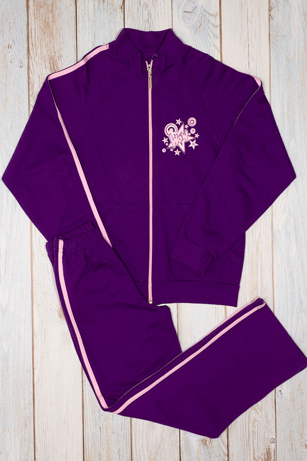 Спортивний костюм для дівчинки MTF фіолетовий 1769 - ціна