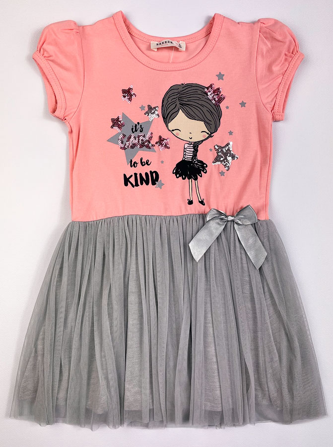 Сукня для дівчинки Дівчинка-принцеса Breeze персикова 10838 - ціна