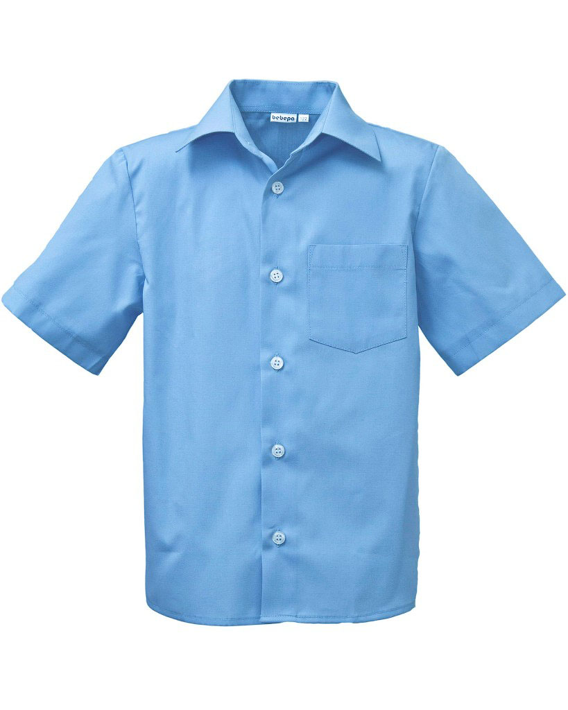 Сорочка з коротким рукавом для хлопчика Bebepa синя 1105-017 - ціна