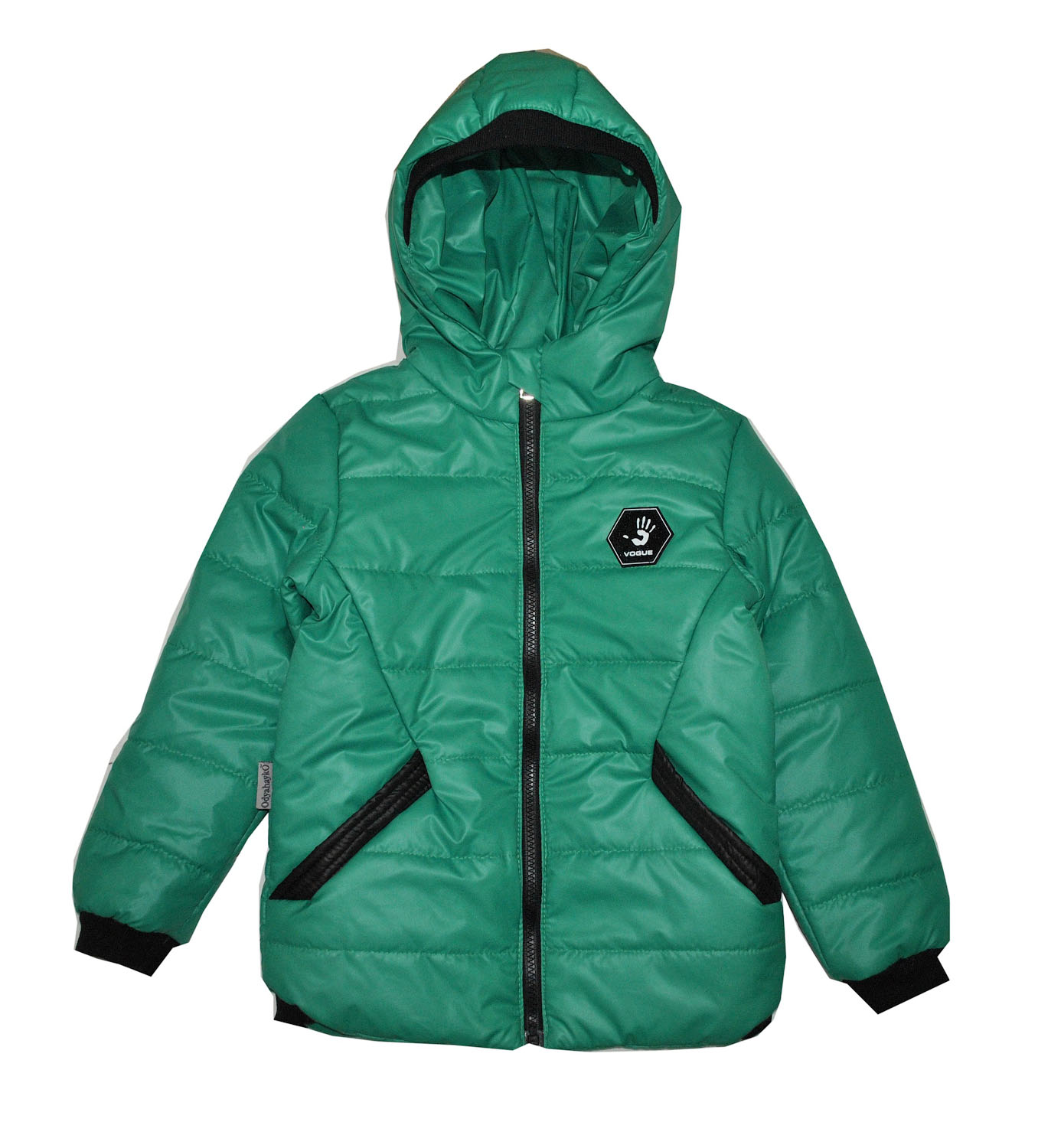 Куртка для мальчика Одягайко зеленая 22207 - ціна