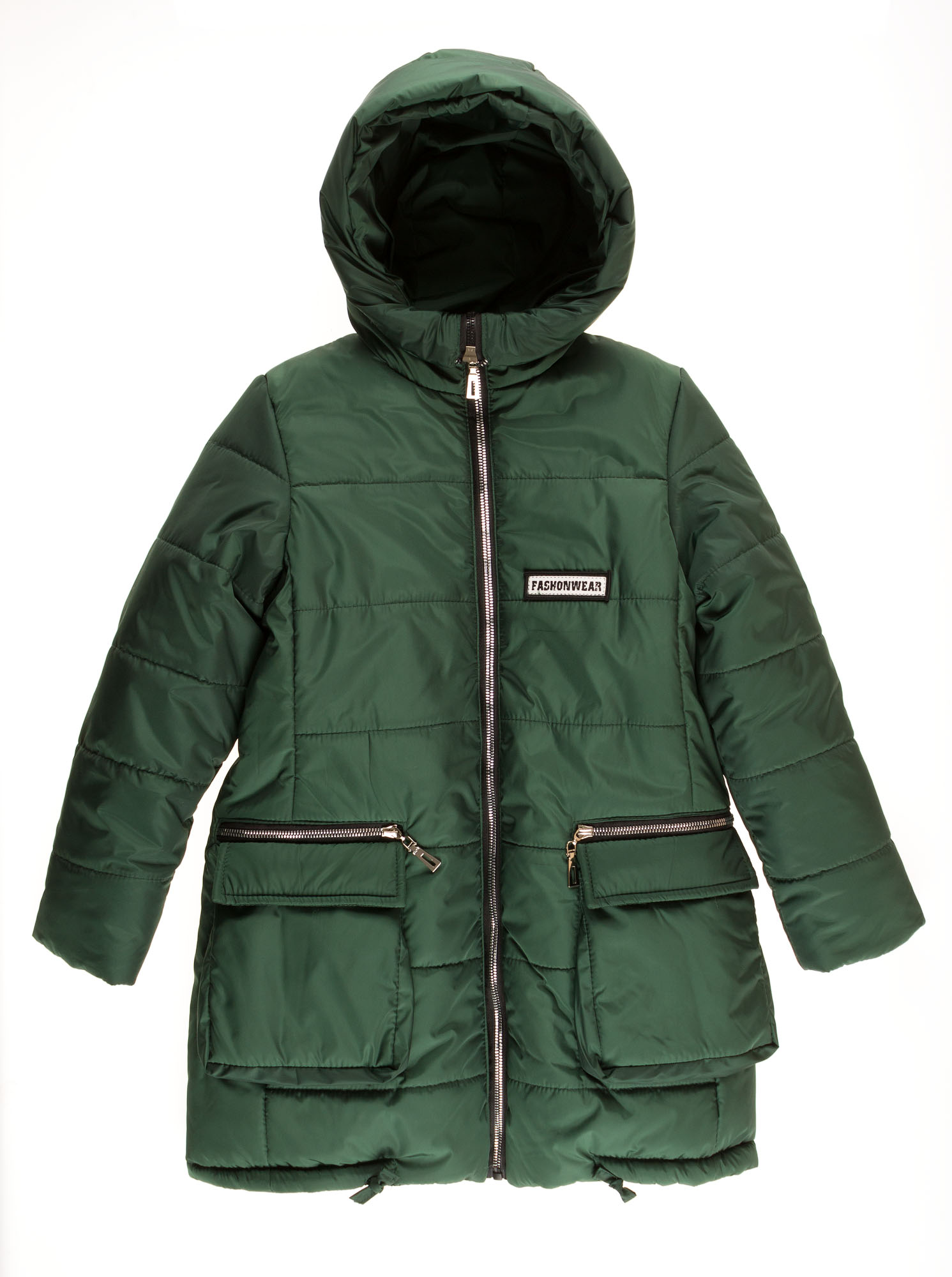 Куртка зимова для дівчинки Одягайко зелена 20049 - ціна