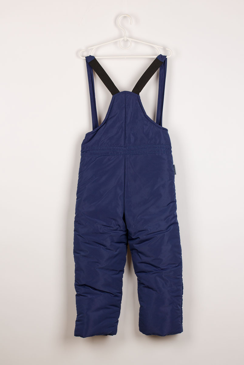 Зимовий комбінезон (штани) для хлопчика Одягайко темно-синій 3182 - фото