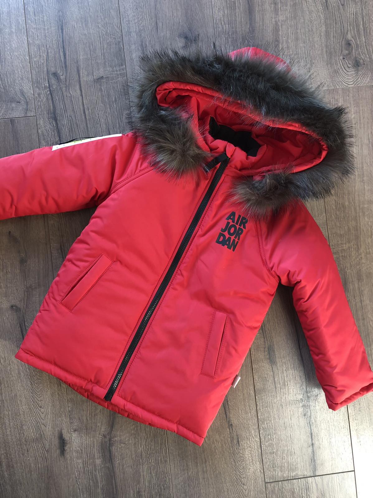 Зимова куртка для хлопчика Kidzo червона 3310 - ціна