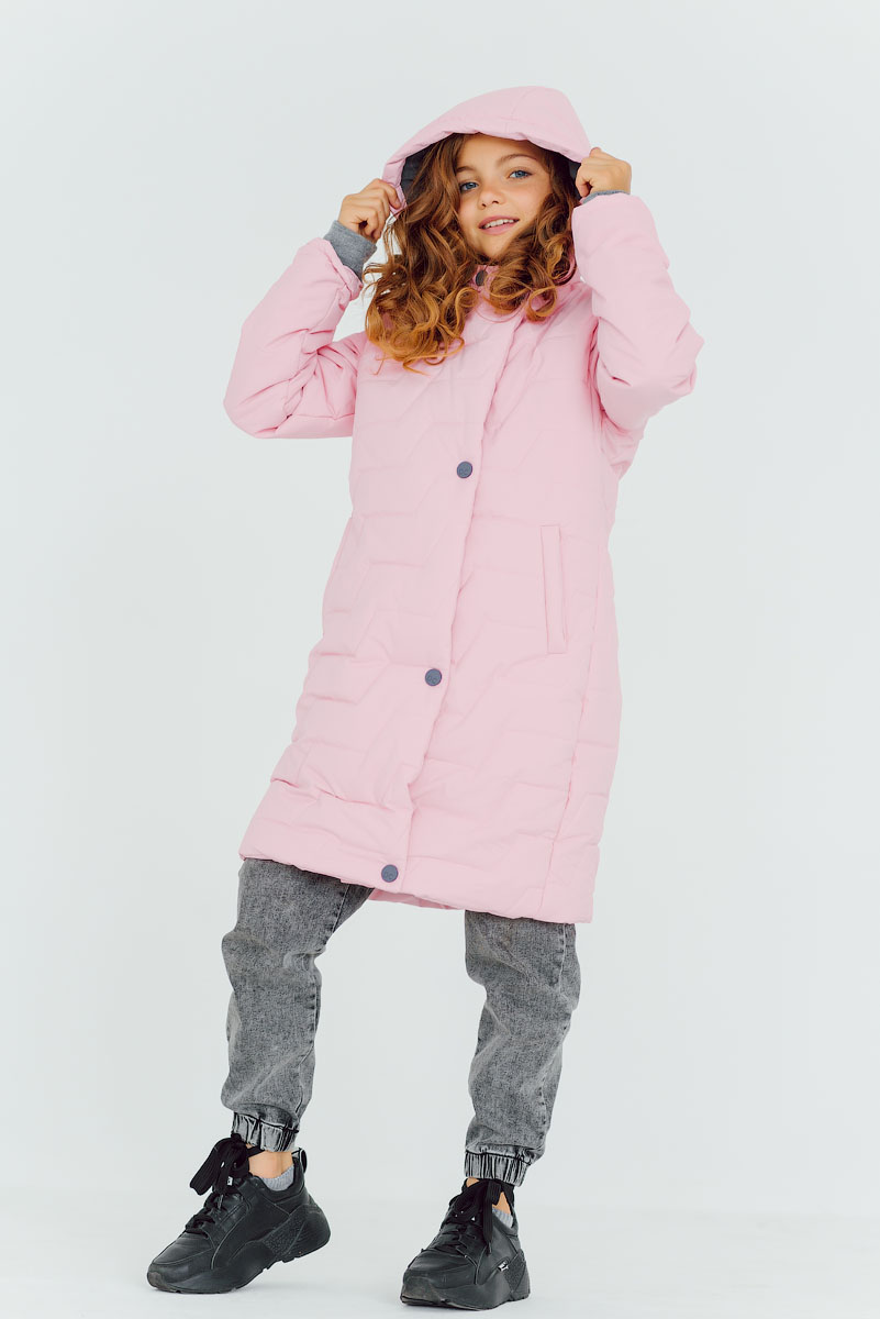 Зимова куртка для дівчинки DC Kids Даяна рожева - ціна