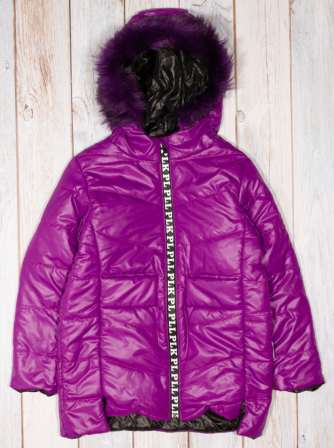 Куртка для дівчинки ОДЯГАЙКО фіолетова 22134О - ціна
