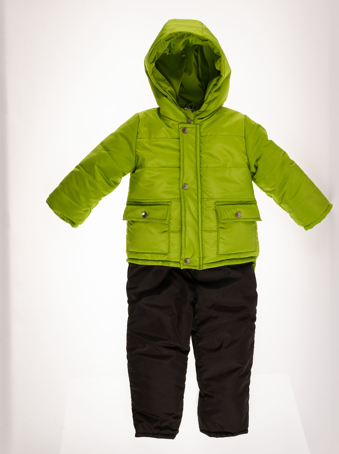 Комбінезон роздільний зимовий (куртка + штани) Одягайко зелений 20244/32041 - ціна