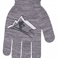 Перчатки для мальчика YO! лыжник серые R-12 - ціна