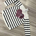 Тонкий светр для дівчинки Breeze Сердечко молочний 14938 - ціна