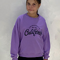 Стильний світшот для дівчинки California фіолетовий 0804 - ціна
