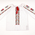 Вышиванка-блузка для девочки Украина Веселка 2343 - ціна