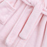 Теплий вельсофт халат для дівчинки Фламінго Бегемотик рожевий 789-900 - фото