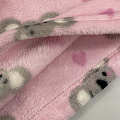 Піжама дитяча вельсофт Фламінго Коали рожева 855-910 - картинка