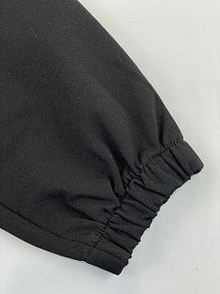 Брючки-джогери для дівчинки Mevis College чорні 4975-02 - картинка