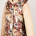 Куртка для дівчинки ОДЯГАЙКО бежева дві 2622 - ціна