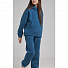 Утеплений спортивний костюм дитячий синій індиго 2708-02 - ціна