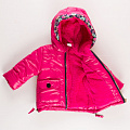 Куртка зимова для дівчинки Одягайко малинова 20040 - картинка