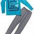 Пижама для мальчика Фламинго Positive голубая 249-212 - ціна