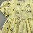 Літня сукня для дівчинки Mevis Квіточки жовта 4972-01 - розміри