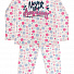 Пижама для девочки Breeze Горошек молочная 10720 - ціна