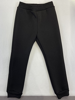 Утеплені спортивні штани дитячі Робінзон чорні 405 - ціна