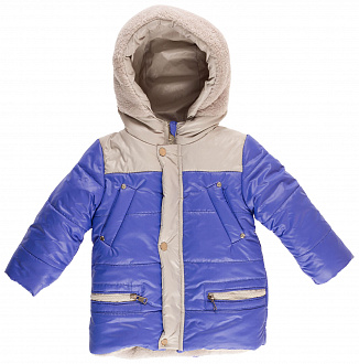 Куртка зимова для хлопчика Одягайко синя 20071 - ціна