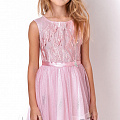 Нарядное платье для девочки Mevis розовое 3130-01 - ціна