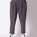 Трикотажні брюки для дівчинки Mevis темно-сірі 3588-02 - ціна