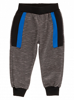 Утеплені спортивні штани для хлопчика BUDDY BOY сірий меланж 5657 - ціна