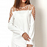 Нарядное платье для девочки Mevis молочное 2566-02 - ціна