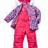 Комбінезон зимовий для дівчинки (куртка+штани) Модний карапуз Art Pink рожевий - ціна